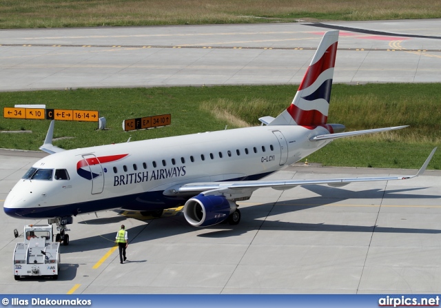 G-LCYI, Embraer ERJ 170-100STD, British Airways