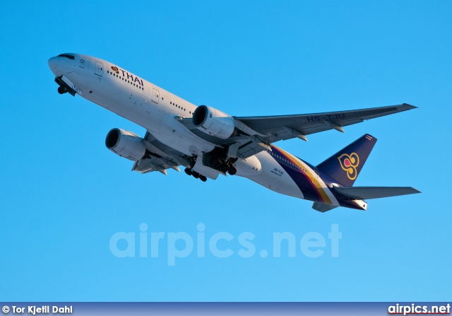 HS-TJU, Boeing 777-200ER, Thai Airways