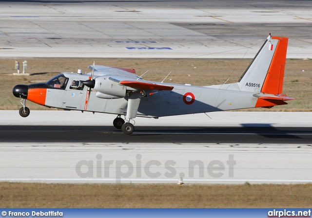AS9516, Britten-Norman BN-2-B Islander II, Malta Air Force