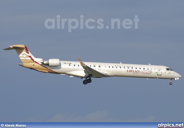 5A-LAB, Bombardier CRJ-900ER, Libyan Airlines