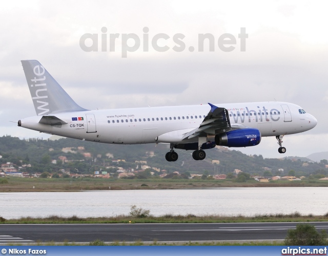 CS-TQK, Airbus A320-200, White Airways