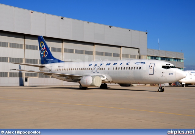 N304AS, Boeing 737-400, Olympic Airlines