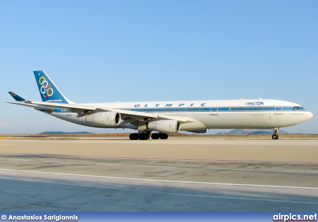 SX-DFA, Airbus A340-300, Olympic Airlines