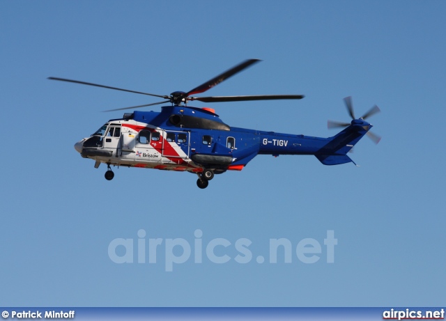 G-TIGV, Aerospatiale (Eurocopter) AS 332-L1 Super Puma, Bristow Helicopters