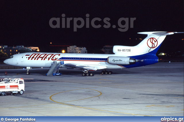 RA-85726, Tupolev Tu-154-M, MALS Deoghar