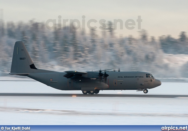 5607, Lockheed Martin Hercules C.4 (C-130J-30), Royal Norwegian Air Force