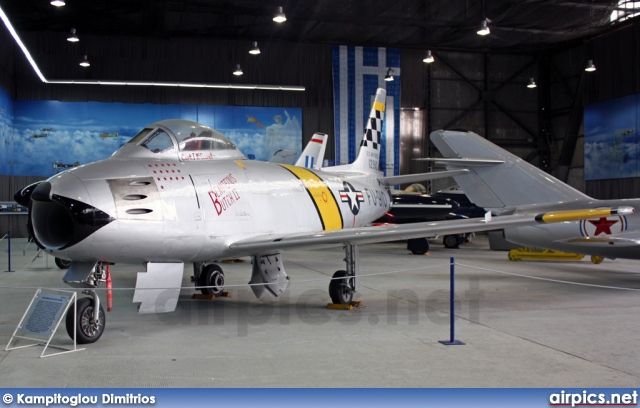 52-2910, North American F-86-F Sabre, United States Air Force