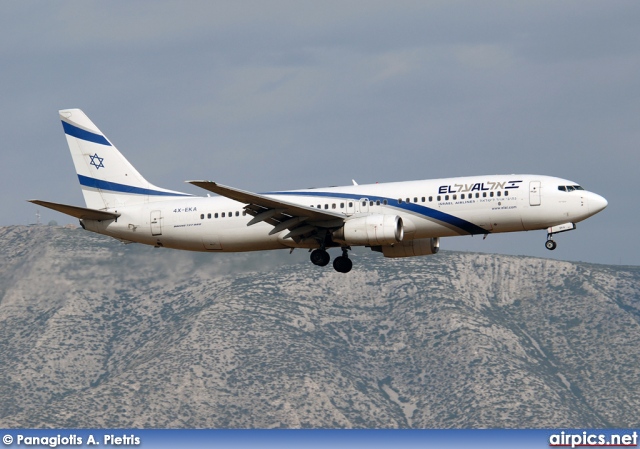 4X-EKA, Boeing 737-800, EL AL