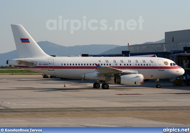 EK-RA01, Airbus A319-100CJ, Armenian Government