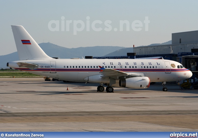 EK-RA01, Airbus A319-100CJ, Armenian Government