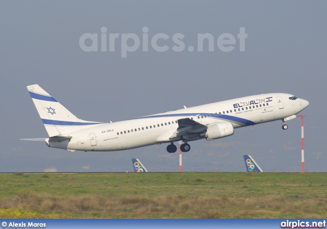 4X-EKA, Boeing 737-800, EL AL