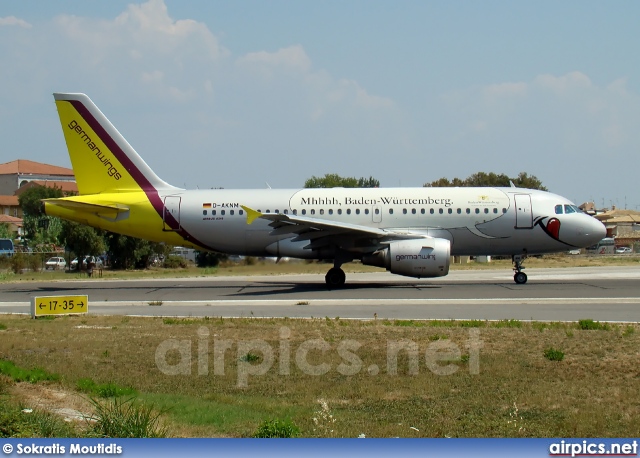 D-AKNM, Airbus A319-100, Germanwings