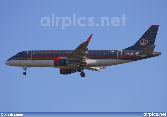 JY-EMD, Embraer ERJ 170-200LR, Royal Jordanian