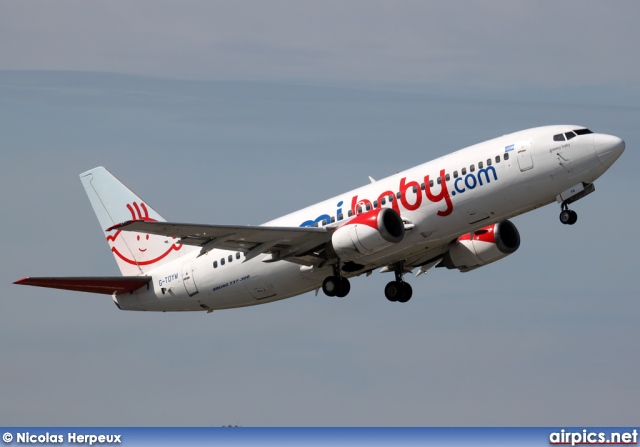 G-TOYM, Boeing 737-300, bmibaby