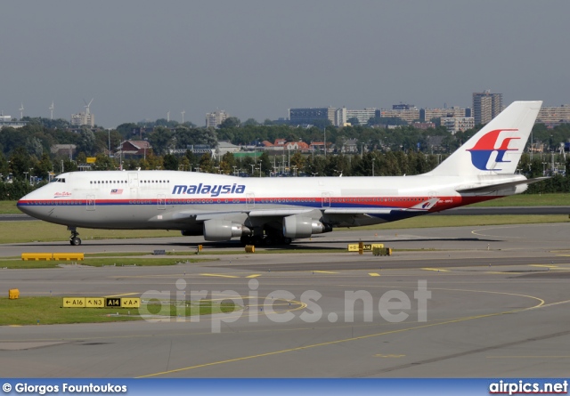 9M-MPO, Boeing 747-400, Malaysia Airlines