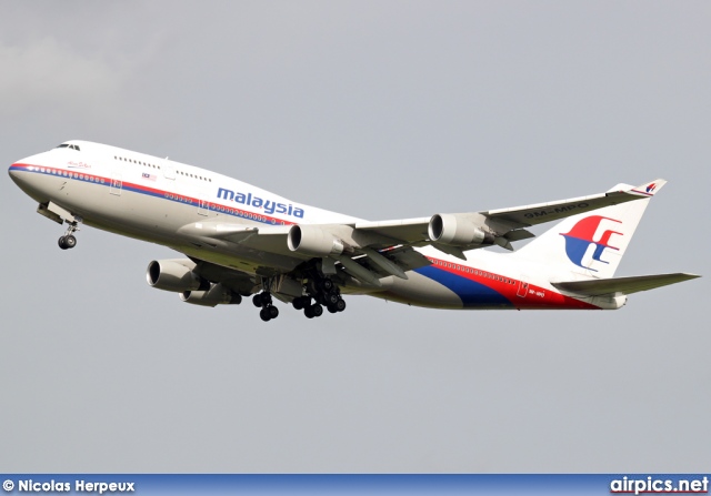 9M-MPO, Boeing 747-400, Malaysia Airlines