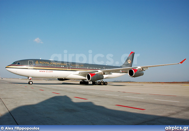 JY-AID, Airbus A340-200, Royal Jordanian