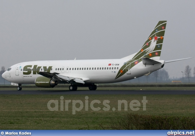 TC-SKM, Boeing 737-400, Sky Airlines