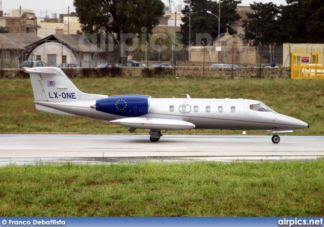 LX-ONE, Bombardier Learjet 35-A, Private