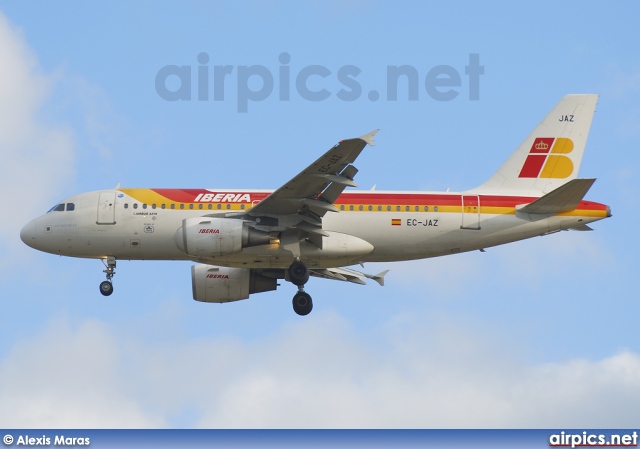 EC-JAZ, Airbus A319-100, Iberia