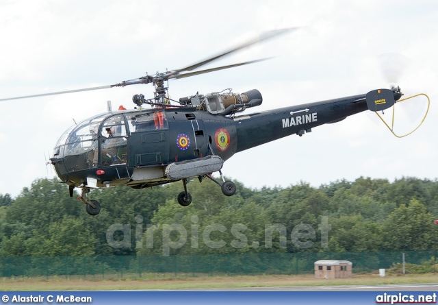 M1, Aerospatiale SA-316-B Alouette III, Belgian Navy