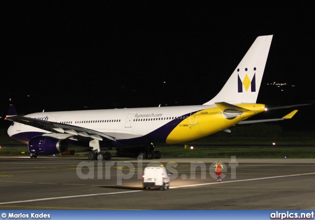 G-SMAN, Airbus A330-200, Monarch Airlines