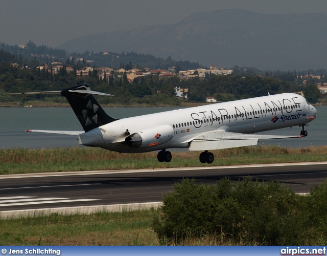 EC-GXU, McDonnell Douglas MD-83, Spanair