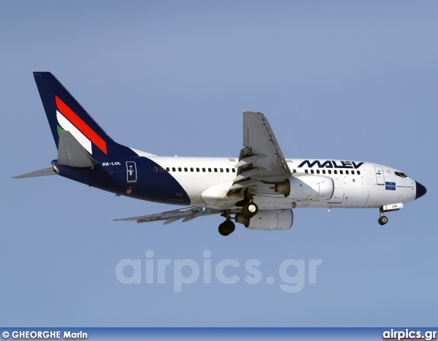 HA-LOL, Boeing 737-700, MALEV Hungarian Airlines