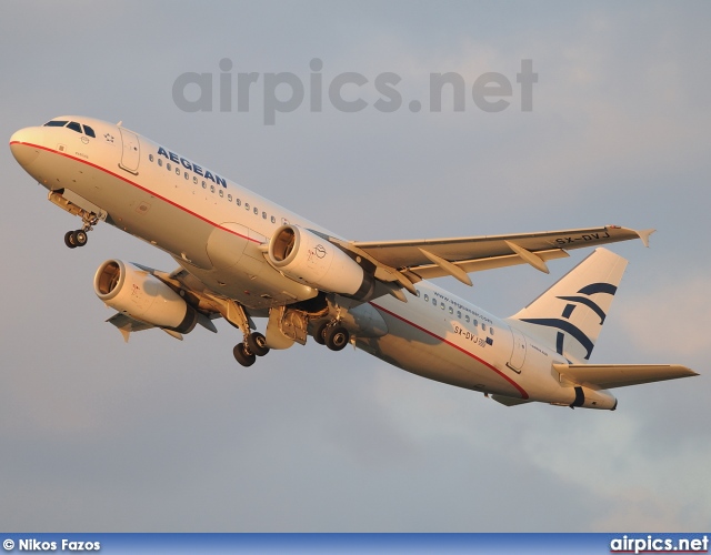 SX-DVJ, Airbus A320-200, Aegean Airlines