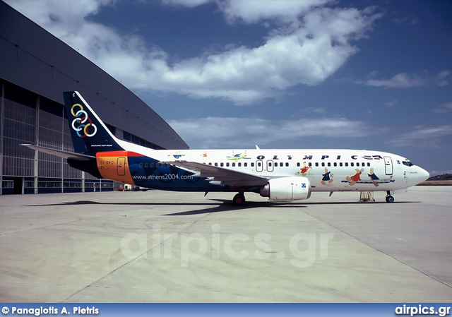 SX-BKC, Boeing 737-400, Olympic Airlines
