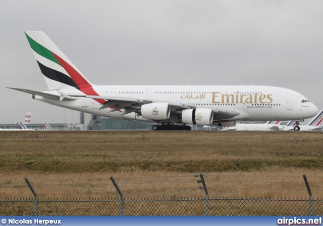 A6-EDC, Airbus A380-800, Emirates