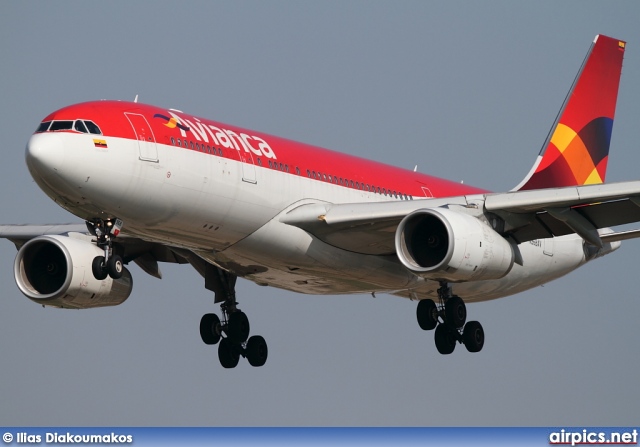 N968AV, Airbus A330-200, Avianca