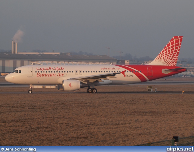 D-AXAQ, Airbus A320-200, Bahrain Air