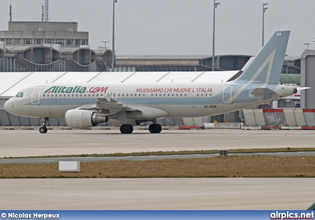 EI-DSA, Airbus A320-200, Alitalia