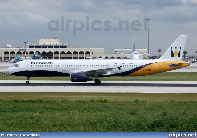 G-OZBM, Airbus A321-200, Monarch Airlines