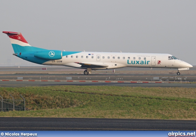 LX-LGW, Embraer ERJ-145-LU, Luxair