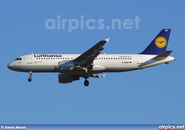 D-AIQD, Airbus A320-200, Lufthansa