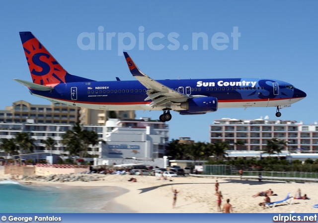 N809SY, Boeing 737-800, Sun Country Airlines