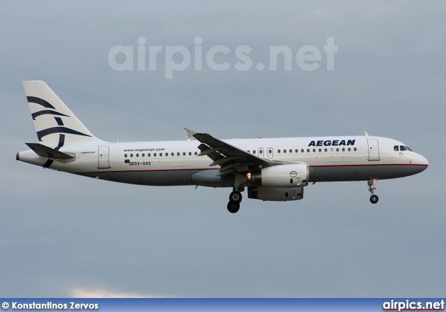 SX-OAS, Airbus A320-200, Aegean Airlines