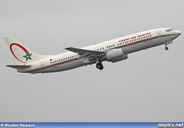 CN-ROJ, Boeing 737-800, Royal Air Maroc