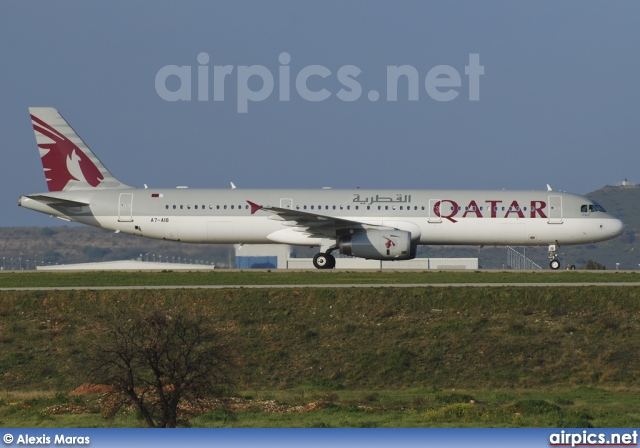 A7-AIB, Airbus A321-200, Qatar Airways