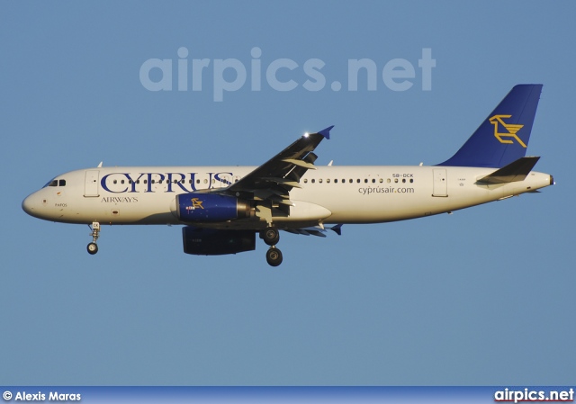 5B-DCK, Airbus A320-200, Cyprus Airways