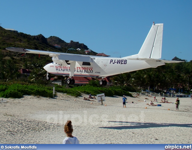 PJ-WEB, Britten-Norman BN-2-B Islander II, Winward Express