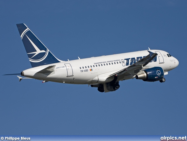 YR-ASD, Airbus A318-100, Tarom