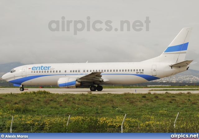 SP-ENC, Boeing 737-400, Enter Air