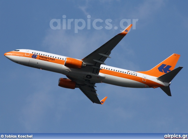 D-AHLK, Boeing 737-800, Hapag-Lloyd Kreuzfahrten