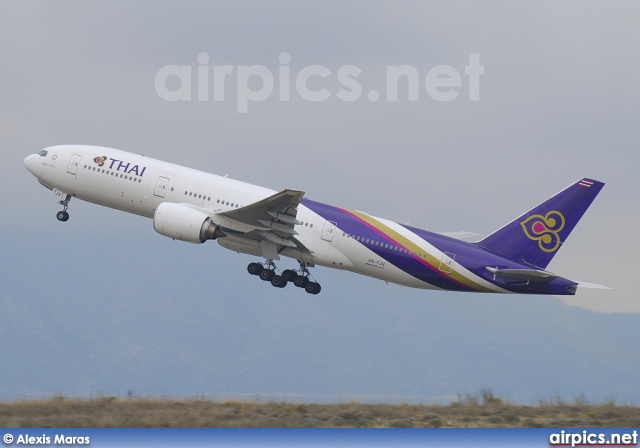 HS-TJV, Boeing 777-200ER, Thai Airways