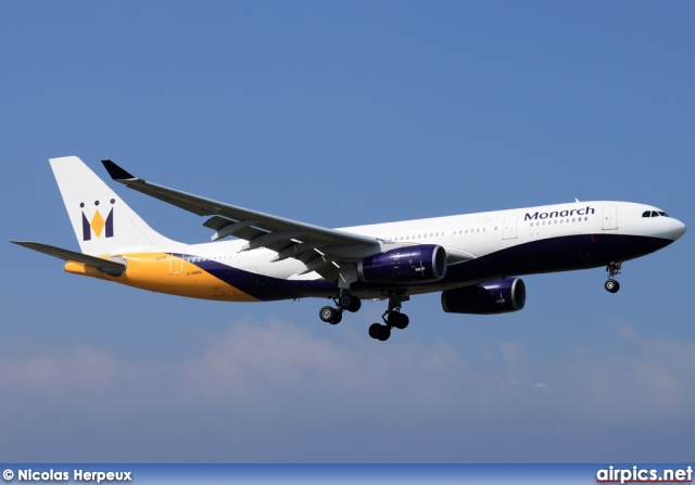 G-SMAN, Airbus A330-200, Monarch Airlines