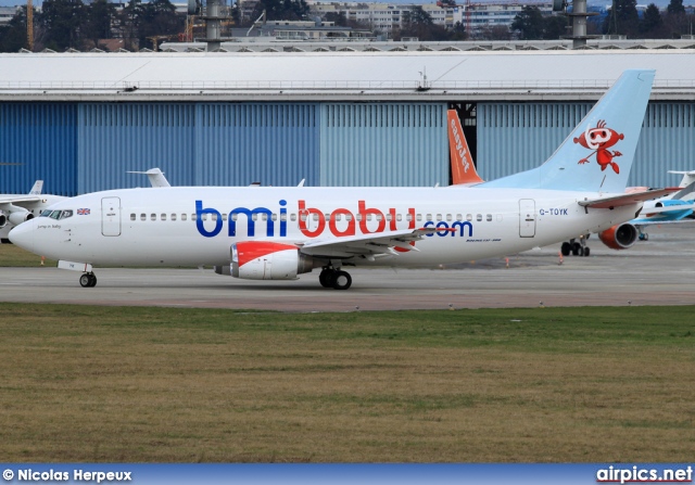 G-TOYK, Boeing 737-300, bmibaby