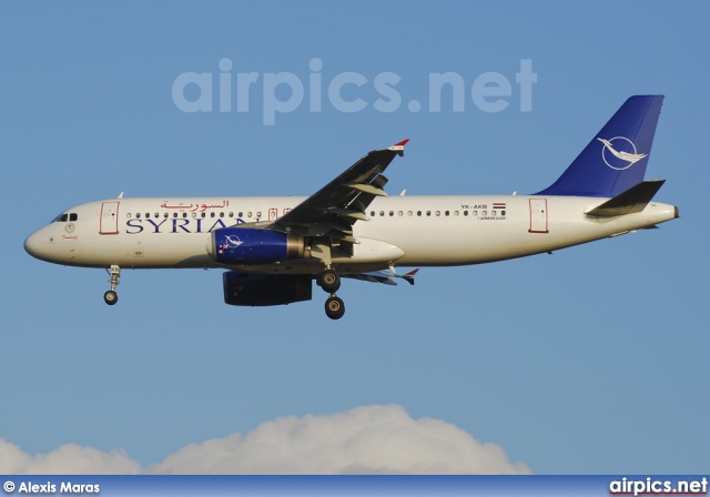 YK-AKB, Airbus A320-200, Syrian Arab Airlines